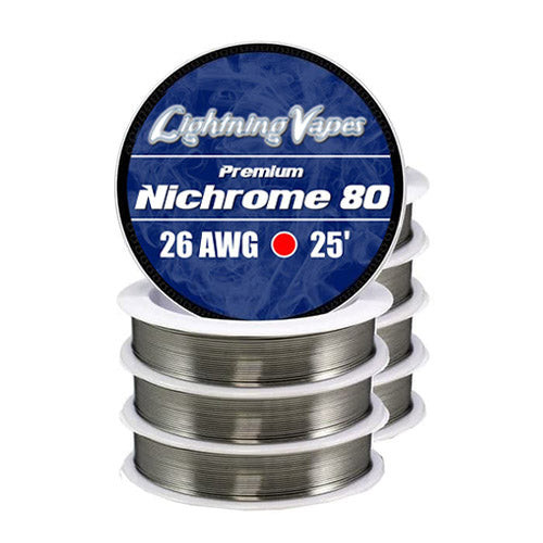 Lightning Vapes - Nichrome Rebuildable Wire 25' - MI VAPE CO 