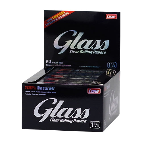 Luxe - Glass Clear Rolling Papers