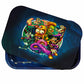 Medium Metal Rolling Tray W/ Lid - Assorted Designs