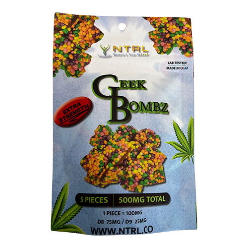 NTRL - Geek Bombz Delta Edible (500mg)