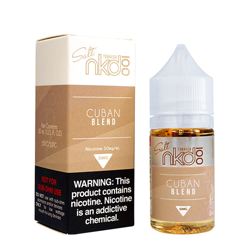 Naked 100 Salt Nic - Cuban Blend - MI VAPE CO 