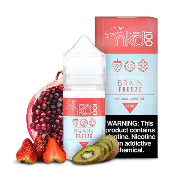 Naked 100 Salt Nic - Brain Freeze - MI VAPE CO 