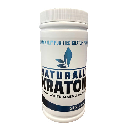 Naturally Kratom - White Maeng Da Kratom Capsules - MI VAPE CO 