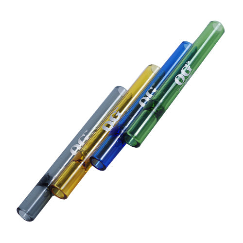 OG Chillum - Glass One Hitter (Assorted Colors)