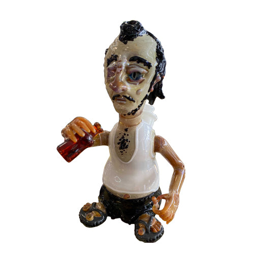 Piratt - White Trash Male Alien Rig - MI VAPE CO 