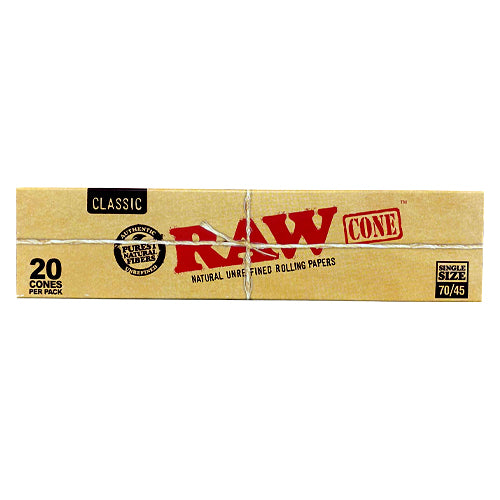 RAW - Classic 70mm/45mm Cones (20 Pack)