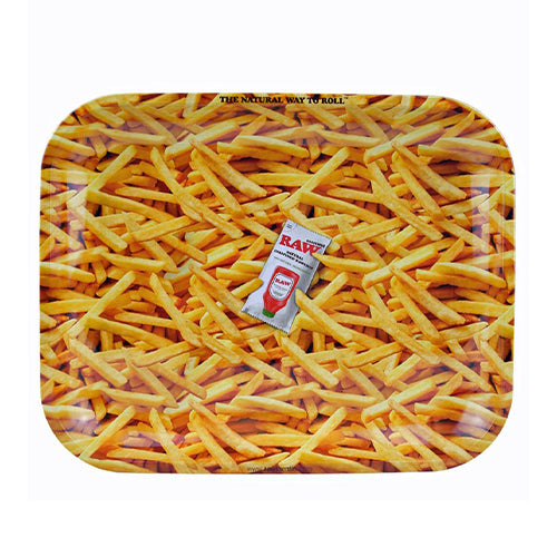 RAW - French Fries Rolling Tray - MI VAPE CO 