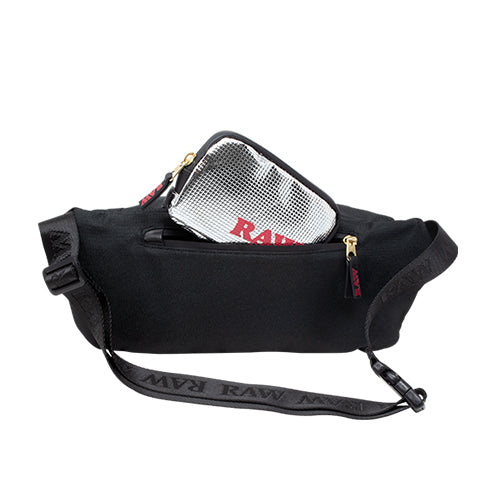 Raw X Raw Belt/Sling Bag W/ Removable Foil Pouch - MI VAPE CO 