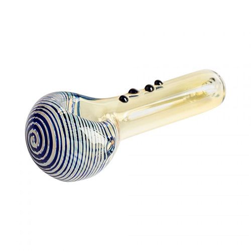 Red Eye Glass - 3.5" Fiesta Hand Pipe - MI VAPE CO 