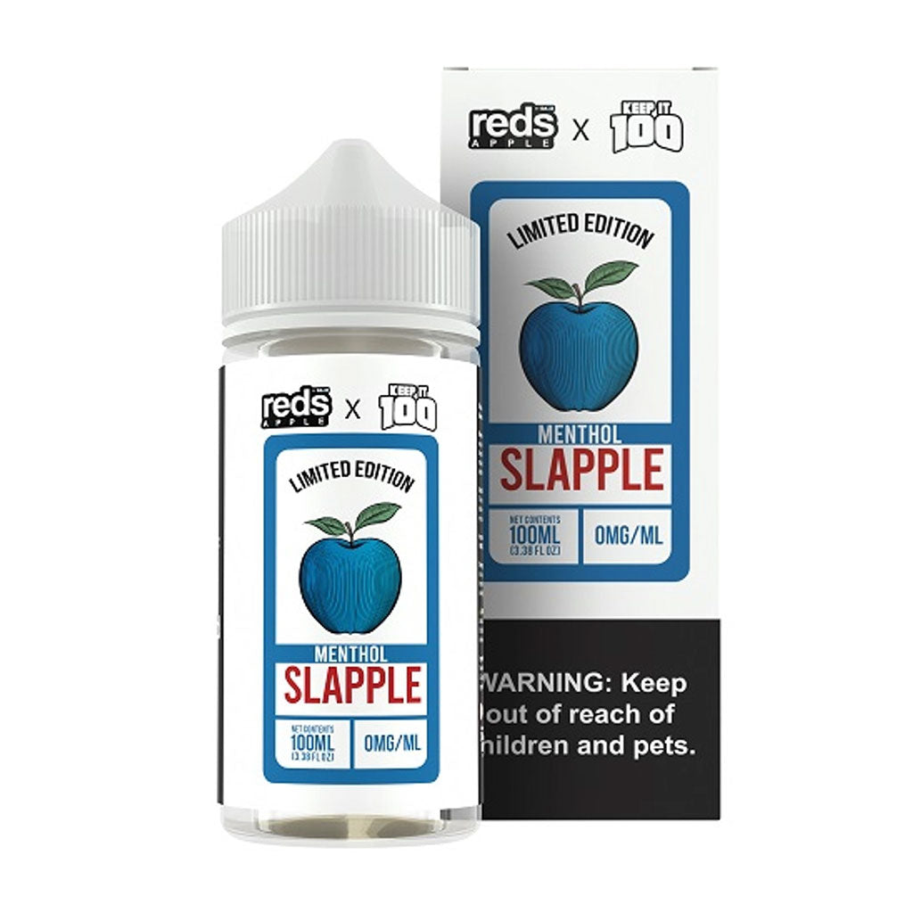 7 Daze Reds & Keep It 100 E-Liquid - Menthol Slapple (100ml)