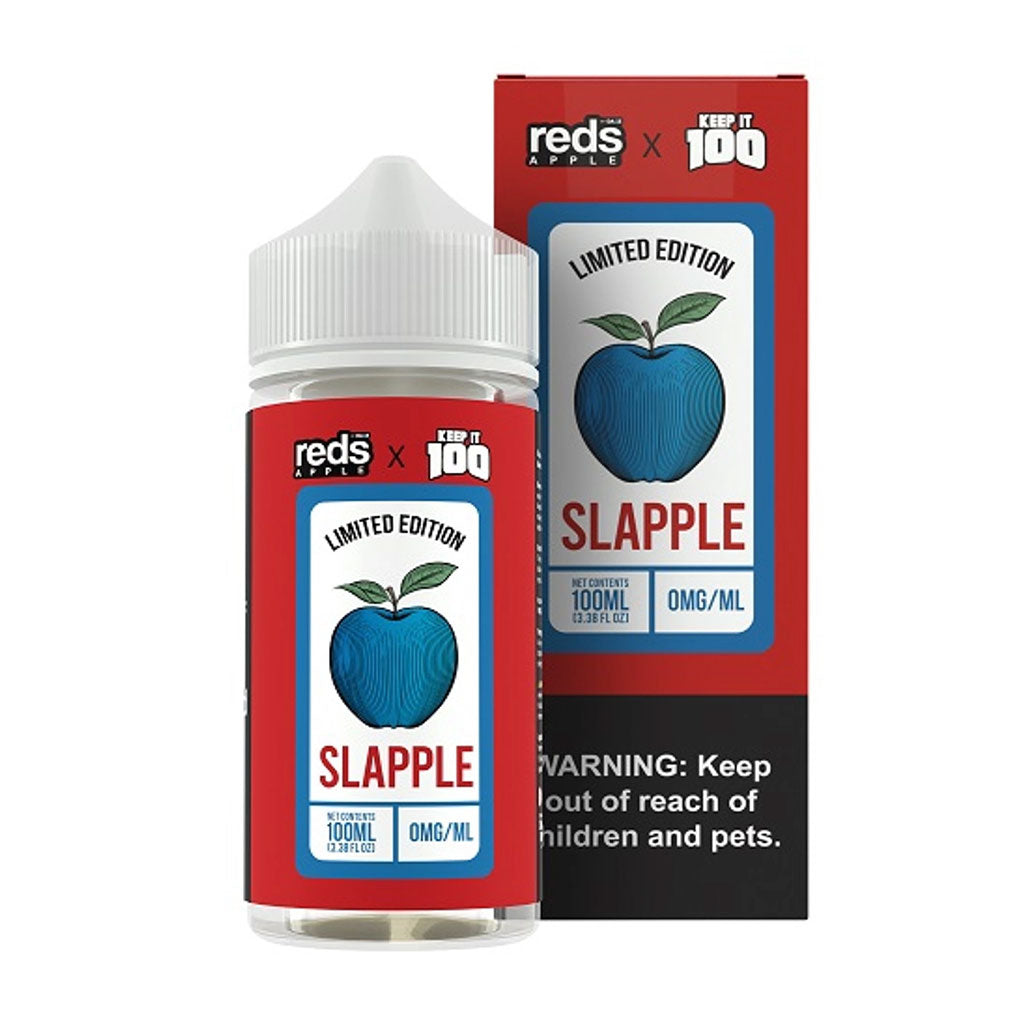 Reds & Keep It 100 E-Liquid - Slapple (100ml)