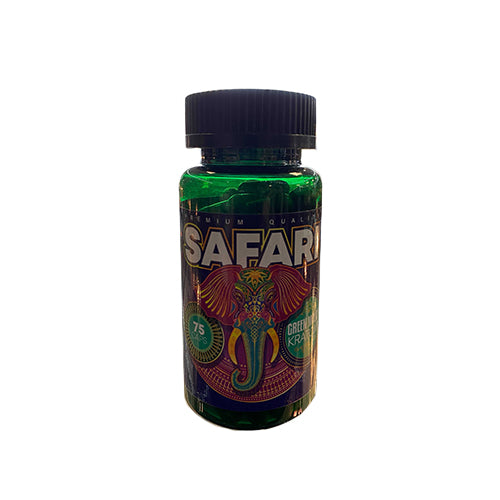 Safari Kratom - Green Malay Kratom Capsules - MI VAPE CO 
