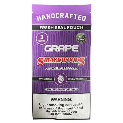 Smackwoods - Pre-Rolled Leaf Cones (3pk)