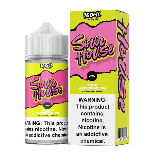 Sour House E-Liquid - Sour Watermelon Iced (100ml)