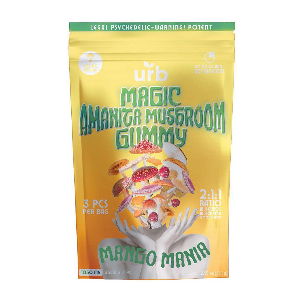 URB - Amanita Magic Mushroom Gummy (350mg)