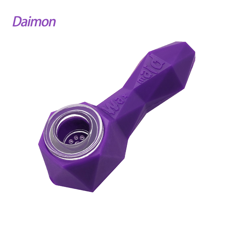 Waxmaid - Daimon Silicone Hand Pipe - MI VAPE CO 