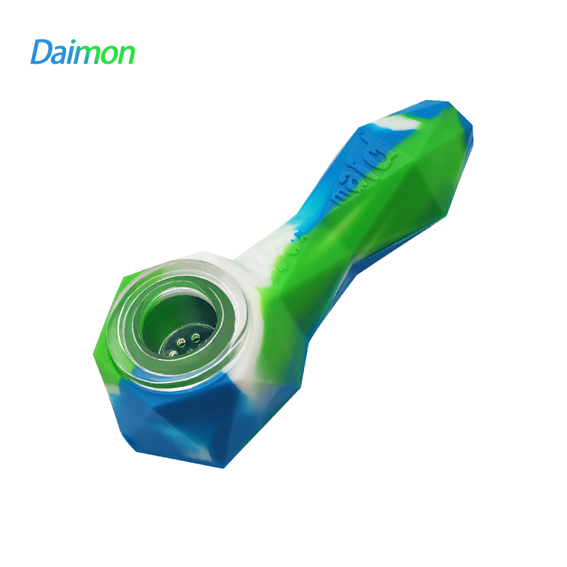 Waxmaid - Daimon Silicone Hand Pipe - MI VAPE CO 