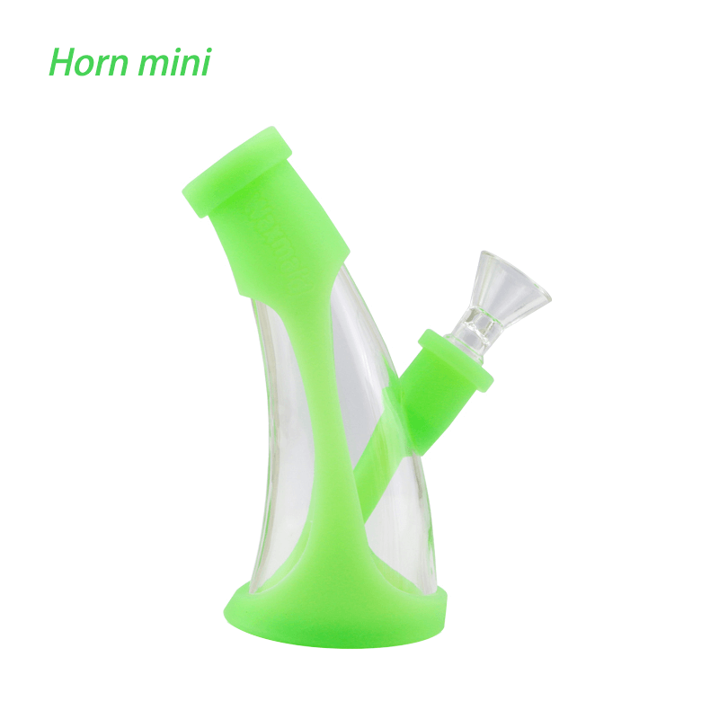 Waxmaid - Horn Mini Water Pipe - MI VAPE CO 