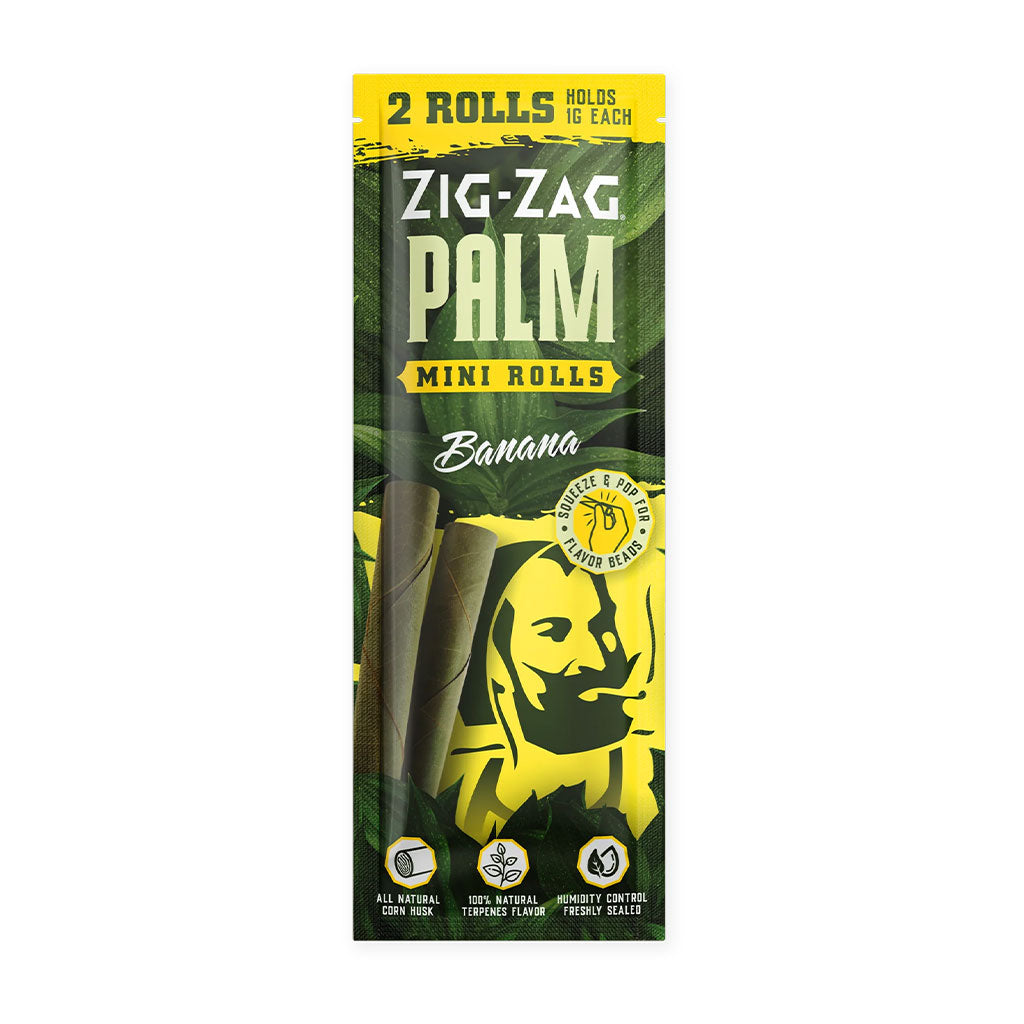 Zig Zag - Palm Mini Rolls (Natural) (2pk)