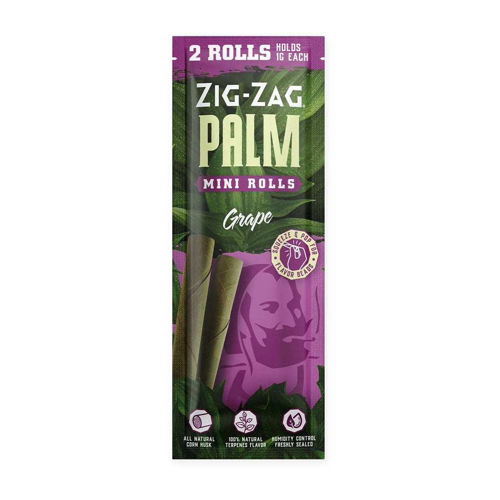 Zig Zag - Palm Mini Rolls (Natural) (2pk)