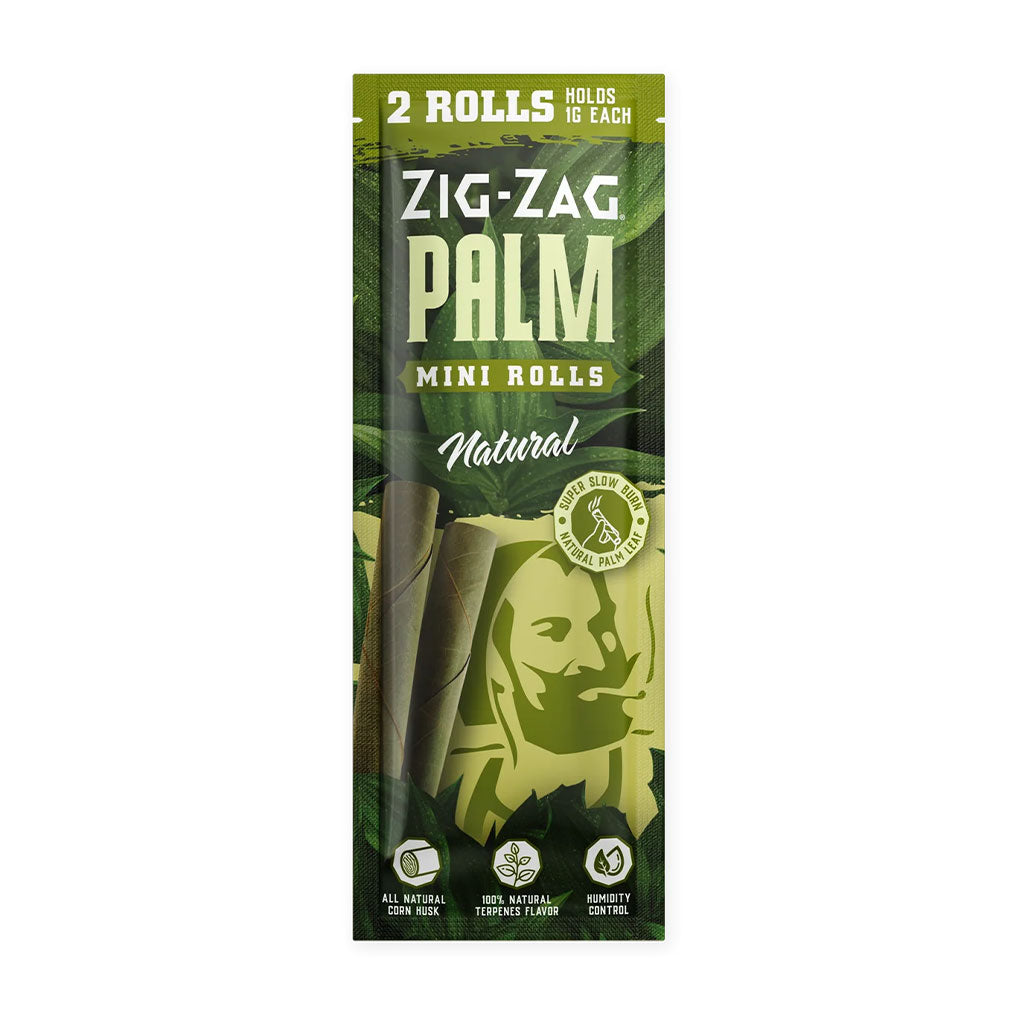 Zig Zag - Palm Mini Rolls (Natural) (2pk)