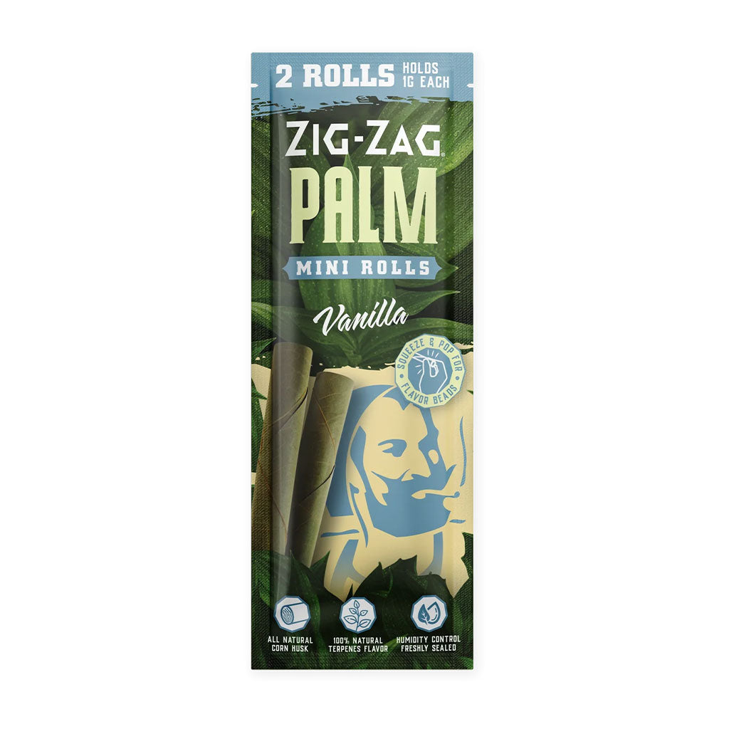 Zig Zag - Palm Mini Rolls (Natural) (2pk)