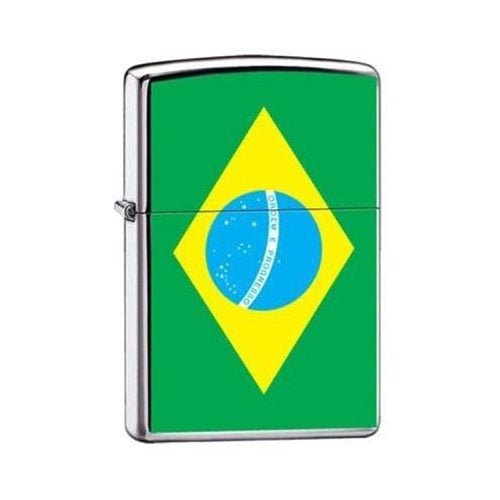 Zippo Lighter - Brazil Flag