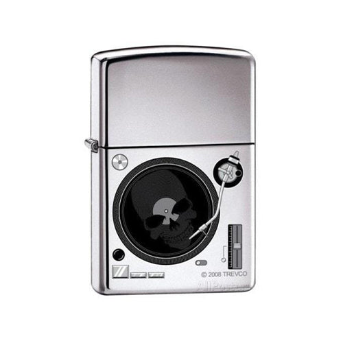 Zippo Lighter - Turntable High Polish Chrome