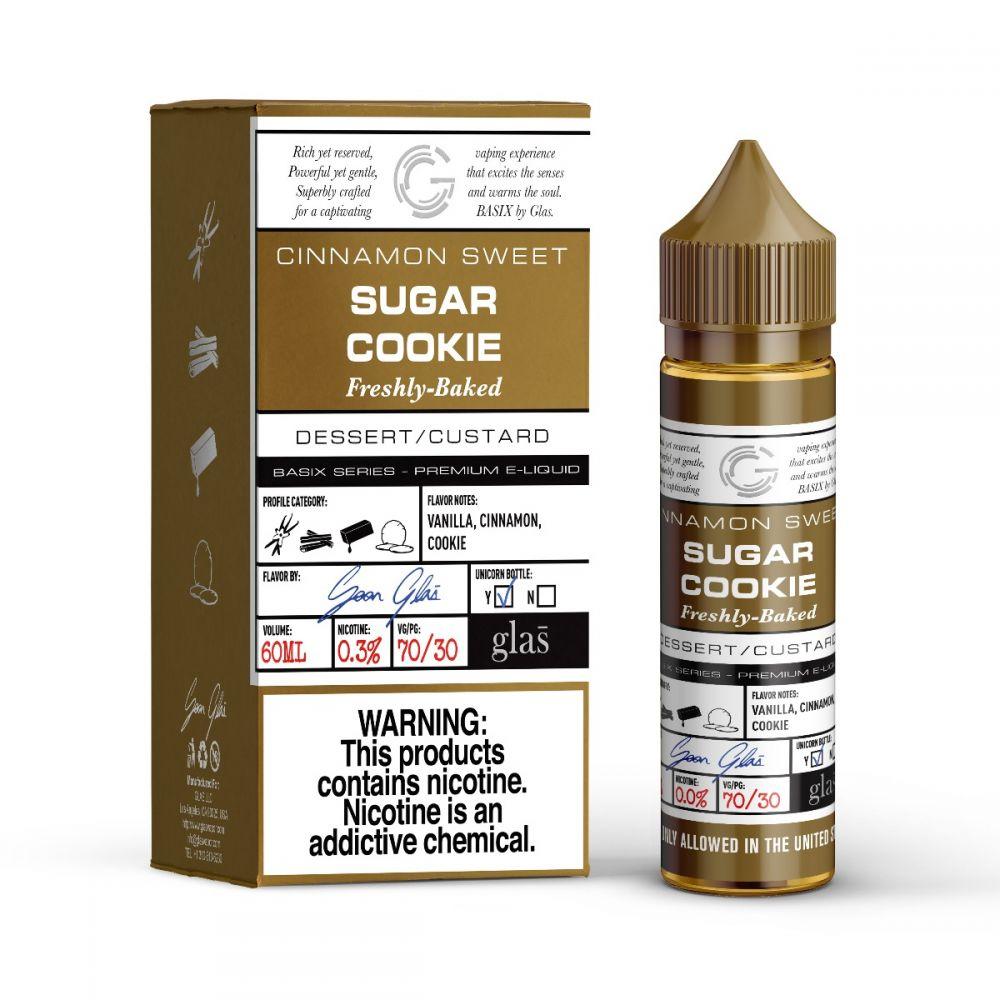 Glas Basix E-Liquid - Sugar Cookie - MI VAPE CO 