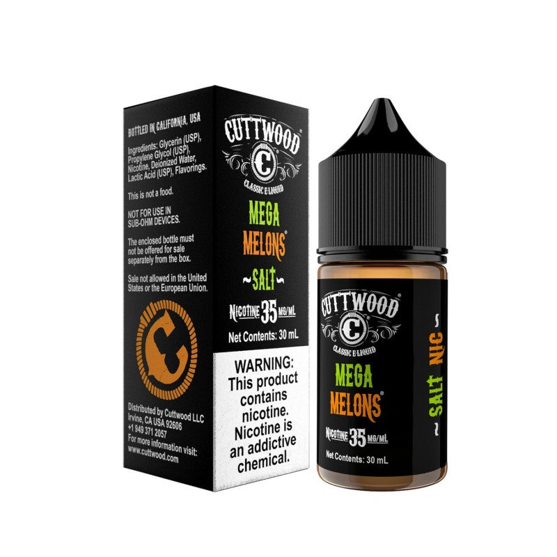 Cuttwood Salt Nic - Mega Melons - MI VAPE CO 