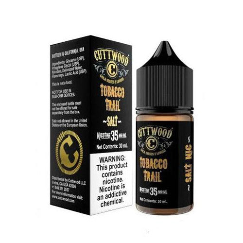 Cuttwood Salt Nic - Tobacco Trail - MI VAPE CO 