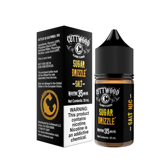 Cuttwood Salt Nic - Sugar Drizzle - MI VAPE CO 