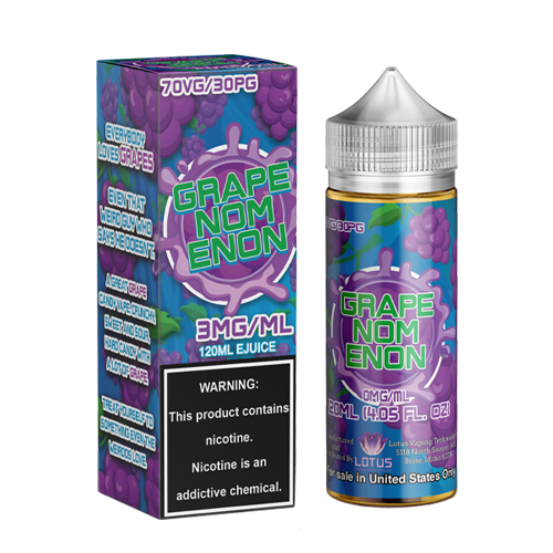 Noms X2 E-liquid - Grapenomenon - MI VAPE CO 