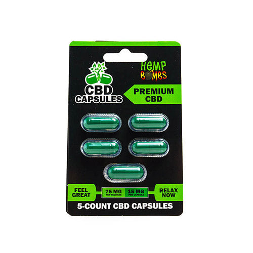 Hemp Bombs - CBD Capsules - MI VAPE CO 