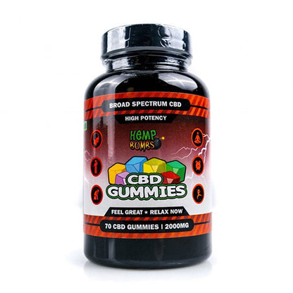 Hemp Bombs - High Potency Blend CBD Gummies - MI VAPE CO 