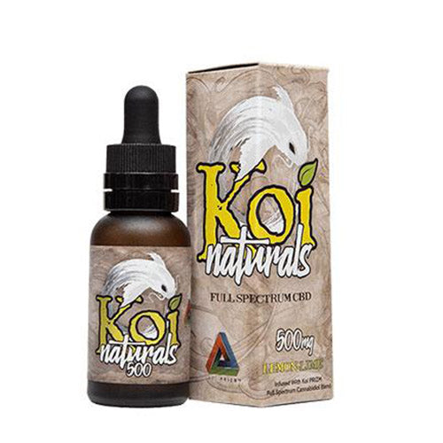 Koi Naturals - Full Spectrum CBD Tincture - Lemon-Lime - MI VAPE CO 