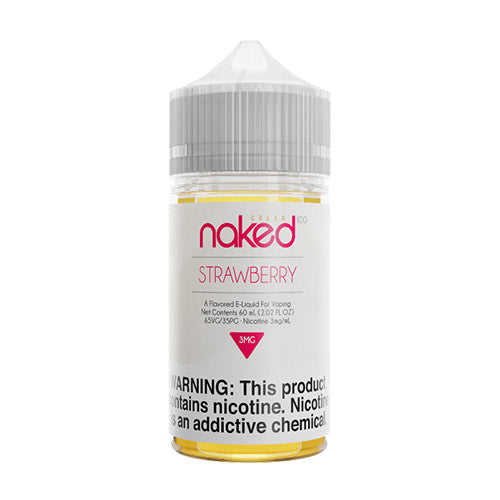 Naked 100 E-Liquid - Strawberry Cream - MI VAPE CO 