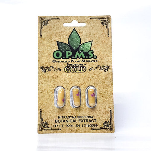 OPMS - Gold Kratom Capsules - MI VAPE CO 