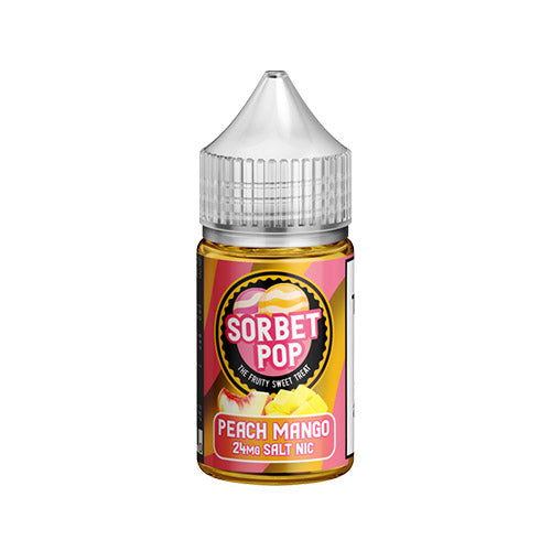 Sorbet Pop Salt Nic - Peach Mango - MI VAPE CO 