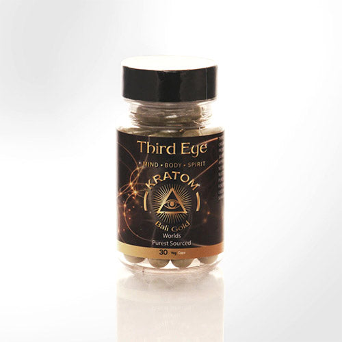 Third Eye - Bali Gold Kratom Capsules - MI VAPE CO 