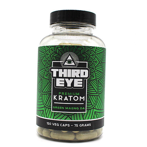 Third Eye - Green Maeng Da Kratom Capsules - MI VAPE CO 