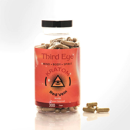 Third Eye - Red Vein Kratom Capsules - MI VAPE CO 