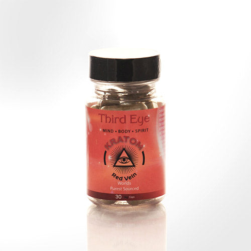 Third Eye - Red Vein Kratom Capsules - MI VAPE CO 