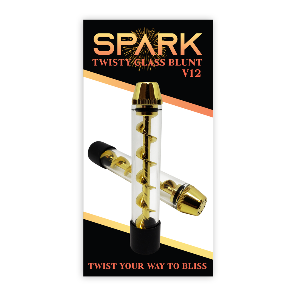 Spark - Twisty Glass Blunt V12 - MI VAPE CO 