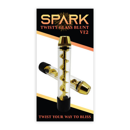 Spark - Twisty Glass Blunt V12 - MI VAPE CO 